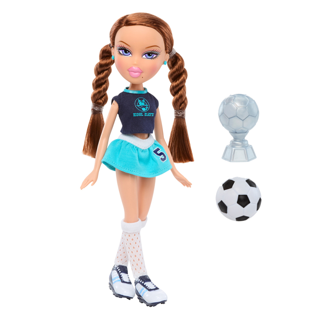Ляльки - ​Лялька BRATZ Play Sportz Футболістка Роксі (569558)
