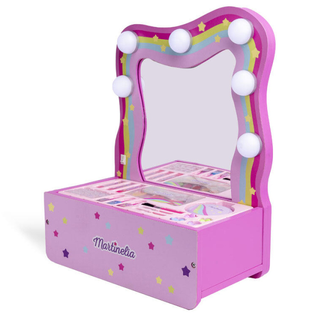 Косметика - Набор косметики Martinelia Макияжный столик розовый (85110/1)
