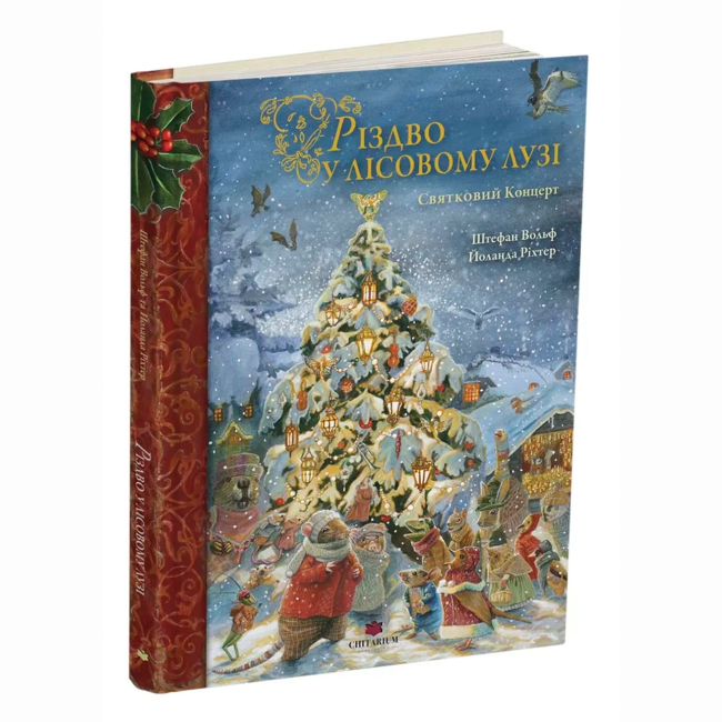 Художественная литература для детей (7-13 лет) - Книжка «Різдво у Лісовому Лузі» Штефан Вольф (9786178093891)