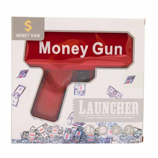 Костюмы и маски - Пистолет Qunxing Денежный (2024-1)