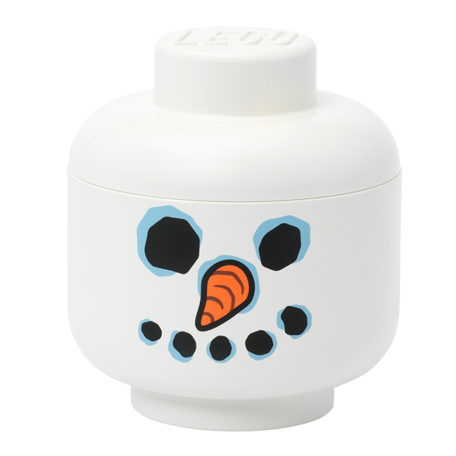 Бокси для іграшок - ​​Бокс-голова LEGO Lifestyle Snowman Small (40310815)