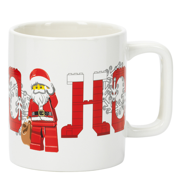 Чашки, склянки - ​Керамічна чашка LEGO Lifestyle Santa 300 мл (40450800)