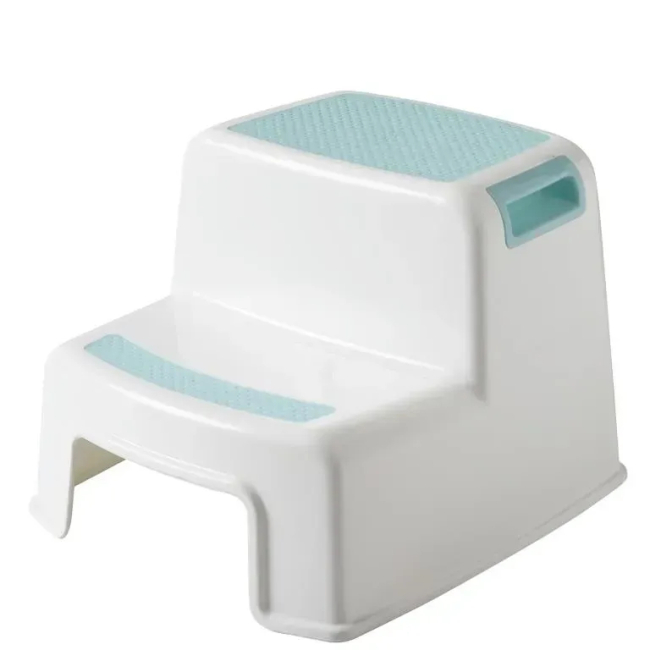 Товари для догляду - ​Підставка дитяча сходинки Babyhood Преміум бірюзові (BH-511T)