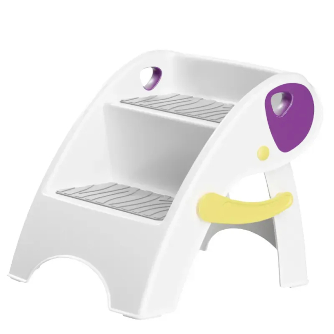 Товары по уходу - Подставка детская ступень Babyhood Шаг фиолетовая (BH-519PR)