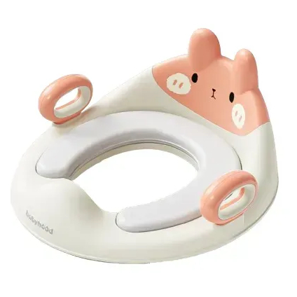 Товары по уходу - Накладка детская на унитаз Babyhood Зайка светло-розовая (BH-134LP)