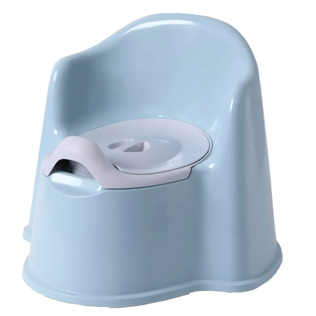 Товари для догляду - ​Дитячий горщик Babyhood Йо Йо блакитний (BH-102B)