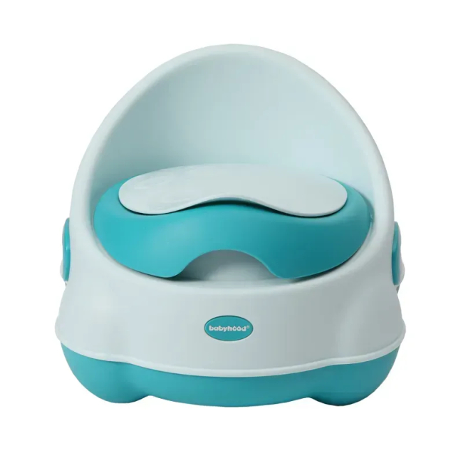 Товары по уходу - Детский горшок Babyhood Изобретатель светло голубой (BH-112LB)