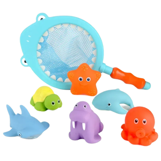 Іграшки для ванни - ​Ігровий набір Babyhood Акула (YB1773)