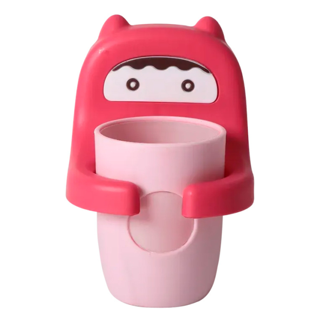 Товары по уходу - Стаканчик детский для зубных щеток Babyhood Молли розовый (BH-714P)
