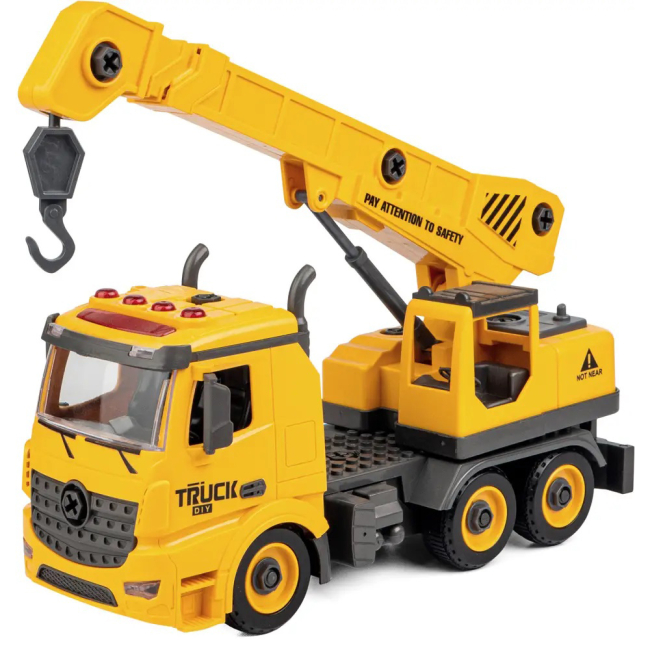 Конструкторы с уникальными деталями - Конструктор Otamanko Строительный кран (532.01.87)