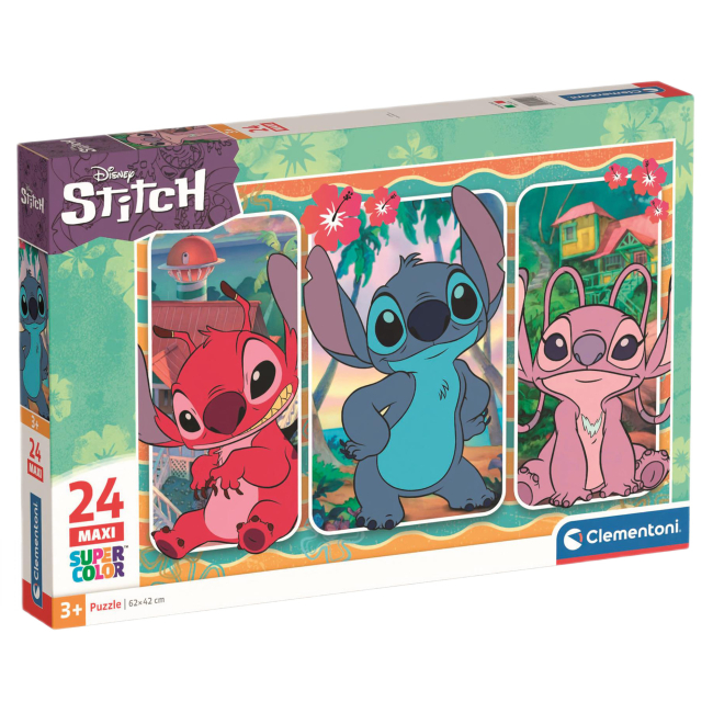 Пазлы - Пазл Clementoni Maxi Stitch 24 элемента (24029)