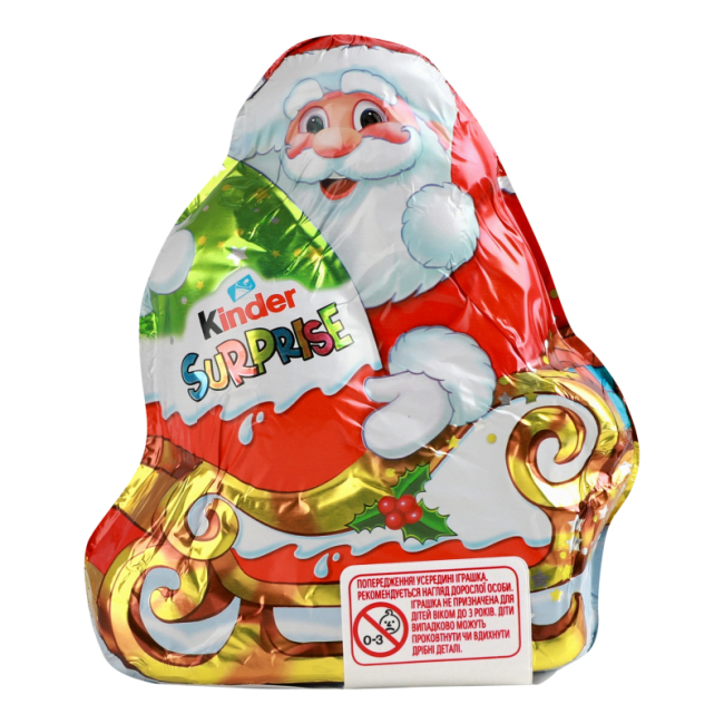 Солодощі - Шоколадна фігурка Kinder з іграшкою (4008400510125)