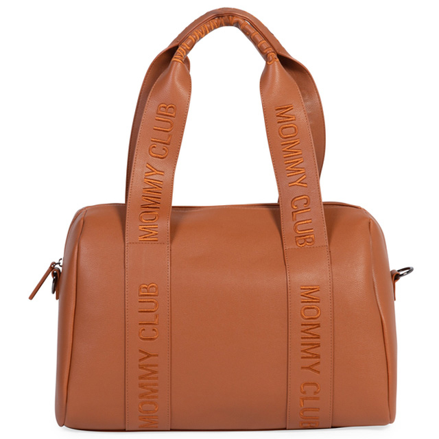 Рюкзаки и сумки - Сумка Childhome Mommy club Signature vegan leather brown (CWMCSLBR)