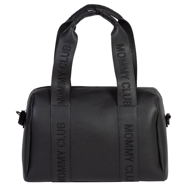 Рюкзаки та сумки - Сумка Childhome Mommy club Signature vegan leather black (CWMCSLBL)