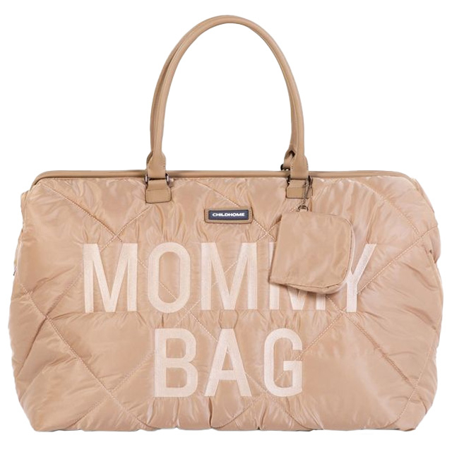 Рюкзаки и сумки - Сумка Childhome Mommy bag puffered beige (CWMBBPBE)
