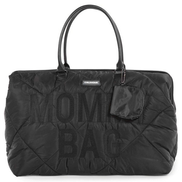 Рюкзаки и сумки - Сумка Childhome Mommy bag puffered black (CWMBBPBL)