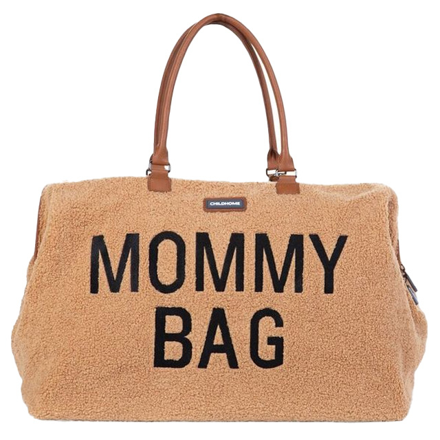 Рюкзаки и сумки - Сумка Childhome Mommy bag teddy beige (CWMBBT)