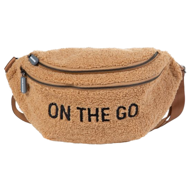 Рюкзаки та сумки - Сумка через плече Childhome Banana bag teddy beige (CWBANAT)