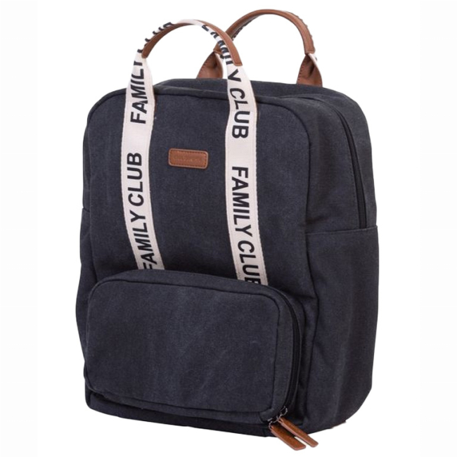 Рюкзаки та сумки - Рюкзак Childhome Family club canvas black (CWBPSCBL)