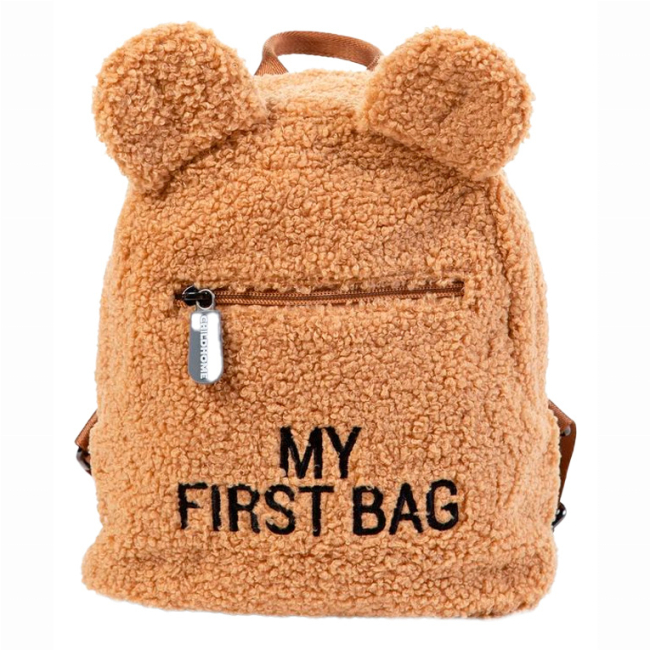 Рюкзаки та сумки - Рюкзак Childhome My first bag teddy beige (CWKIDBT)