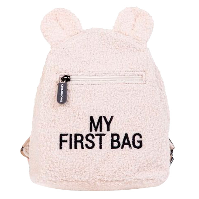 Рюкзаки та сумки - Рюкзак Childhome My first bag teddy white (CWKIDBTW)