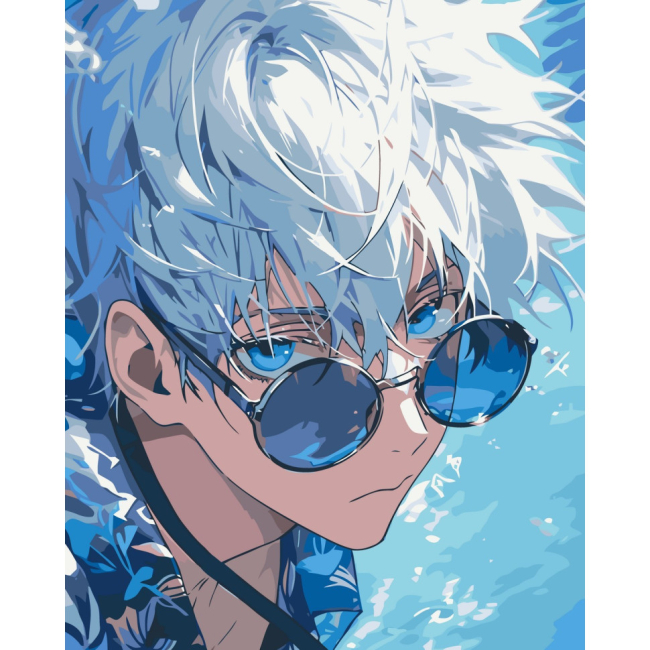 Товари для малювання - Картина за номерами Art Craft Ґоджьо Сатору 40 х 50 см (16090-AC)