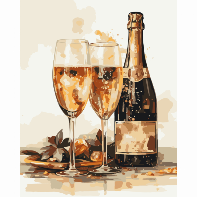 Товари для малювання - Картина за номерами Art Craft Ігристе на двох 40 х 50 см (12046-AC)