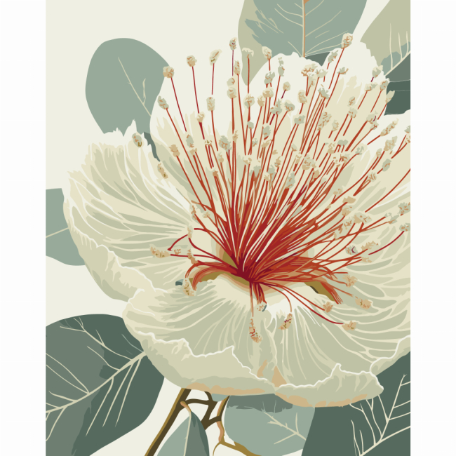 Товары для рисования - Картина по номерам Art Craft Цветущий эвкалипт 40 х 50 см (13155-AC)