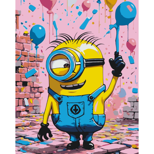 Товари для малювання - Картина за номерами Art Craft Міньйон 40 х 50 см (16121-AC)