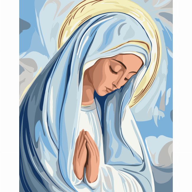 Товары для рисования - Картина по номерам Art Craft Молитва 40 х 50 см (10192-AC)