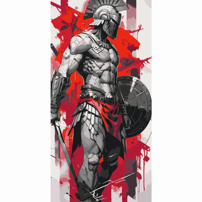 Товары для рисования - Картина по номерам Art Craft Легионер 40 х 80 см (10168-AC)