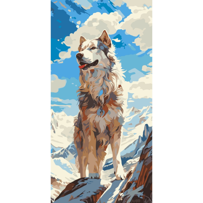 Товари для малювання - ​Картина за номерами Art Craft На вершині 40 х 80 см (11543-AC)