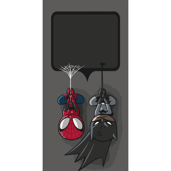 Товары для рисования - Картина по номерам Art Craft Супергерои 40 х 80 см (16115-AC)