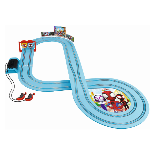 Автотреки - Ігровий набір Carrera Автотрек First Спайді Вперед, Спайді, вперед! (CR-20063050)