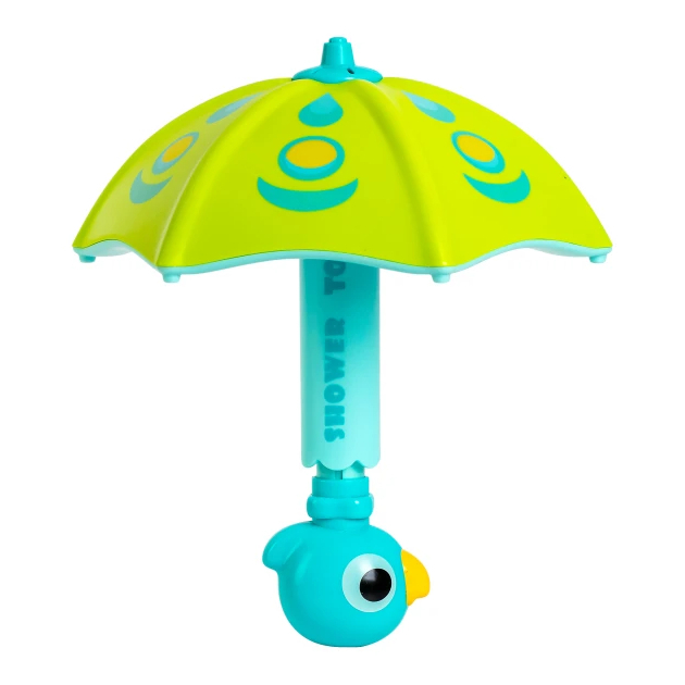 Розвивальні іграшки - Іграшка для ванни Baby Team Парасолька салатово-блакитна (9032/1)