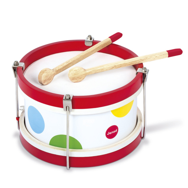 Музыкальные инструменты - ​Музыкальный инструмент Janod Барабан (J07608)