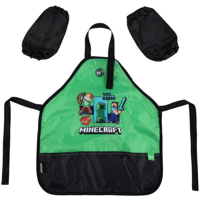 Костюмы и маски - Фартук для творчества Yes Minecraft с нарукавниками (743308)