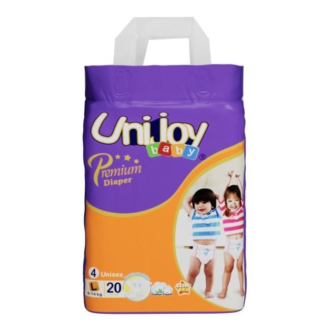 Товары по уходу - Подгузники Unijoy Premium L 9-14 кг 20 шт (6973920541035)