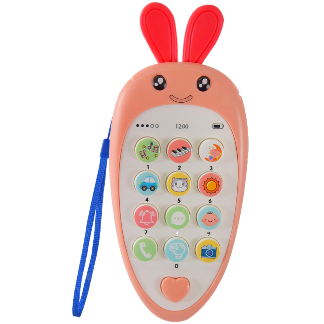 Розвивальні іграшки - Мобільний телефон Країна Іграшок рожевий (188-5A1/1)