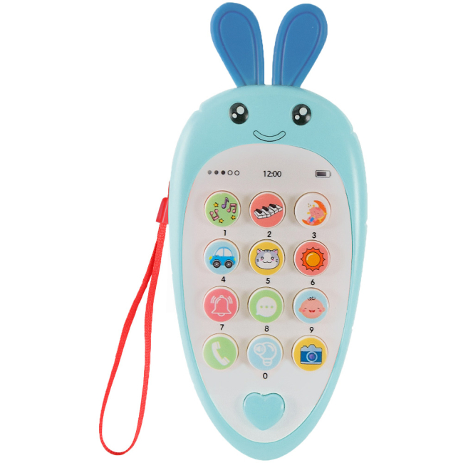 Розвивальні іграшки - Мобільний телефон Країна Іграшок блакитний (188-5A1/2)