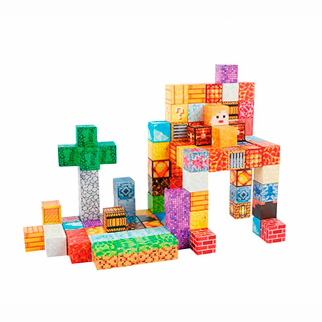 Магнітні конструктори - Магнітний конструктор Zhorya Блоки (YN2023-108)