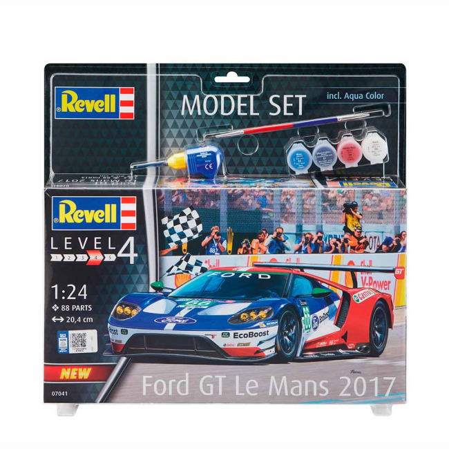 Конструкторы с уникальными деталями - Конструктор Revell Автомобиль Ford GT Le Mans (RVL-67041)