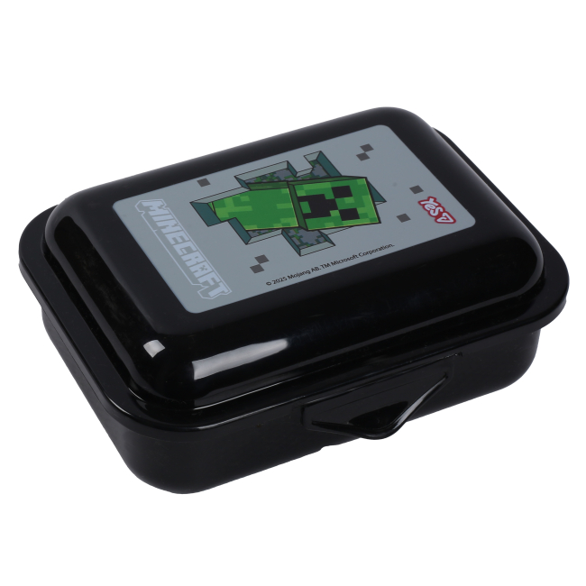 Ланч-бокси - Ланчбокс Yes Minecraft чорний 280 мл (708599)