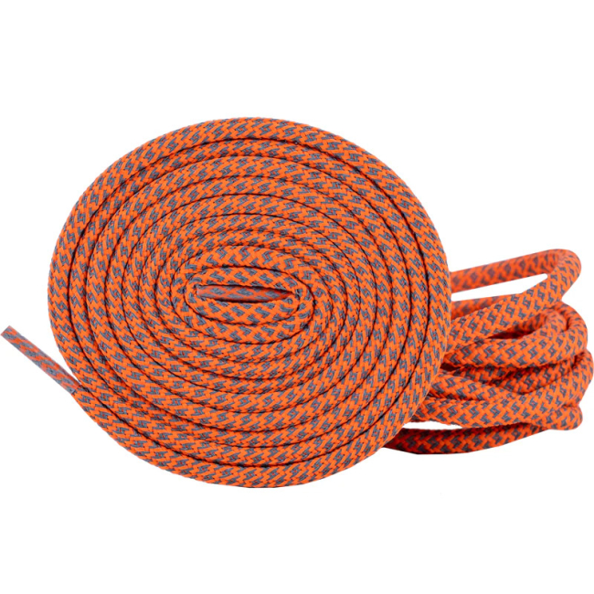 Бижутерия и аксессуары - Шнурки для обуви светоотражающие Kite оранжевые (K23-128-2)