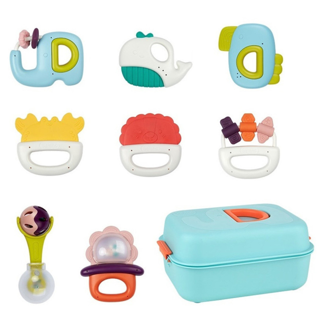 Погремушки, прорезыватели - Набор погремушек Beiens 8 шт (YZ41)