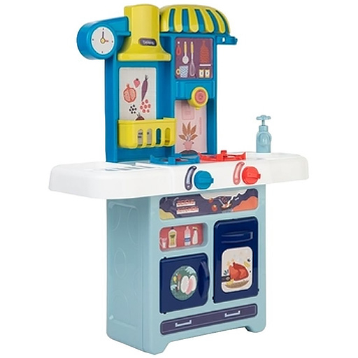 Детские кухни и бытовая техника - Игровой набор Beiens Кухня голубая (М2358blue)