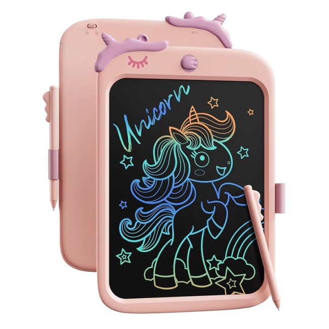 Товари для малювання - Планшет для малювання Urmywo Єдиноріг 10” Multicolor рожевий (UК1009pink)