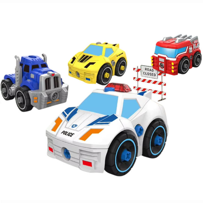 Транспорт і спецтехніка - Ігровий набір Urmywo Спецтранспорт (RL589-15E)