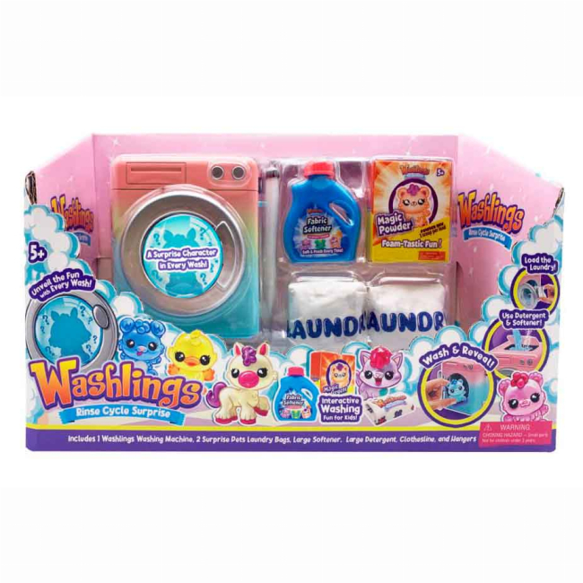 Фигурки персонажей - Игровой набор Washlings Магическая стирка (2409011)