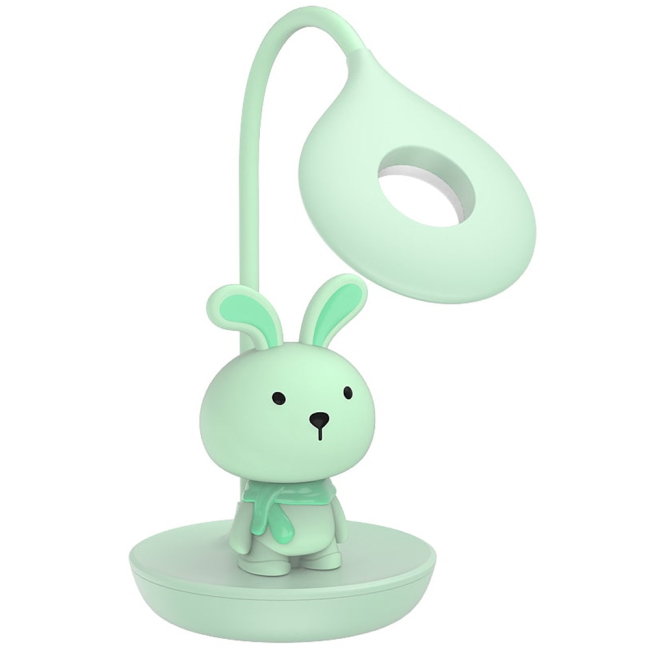 Мебель для геймеров - Настольная LED лампа Kite Bunny зеленый (K24-492-1-4)